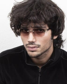 ted smith SOLITIARE-C6 Men Rimless Rectangular Sunglasses-picture-11