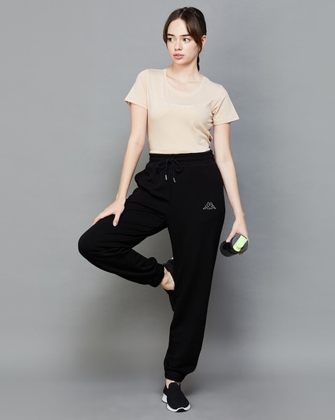 Buy Black Track Pants for Women by KAPPA Online