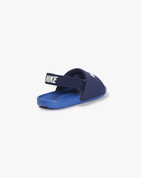 Navy best sale nike slides