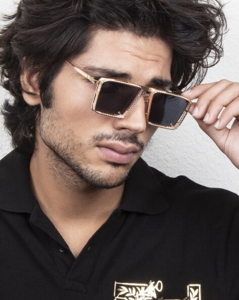 Gold plated sunglasses best sale