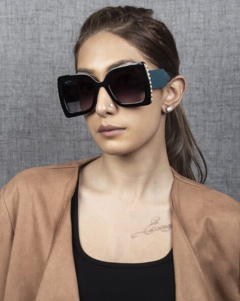 Ted Smith MARLYNC3 Full-Rim Wayfarer Shape Sunglass