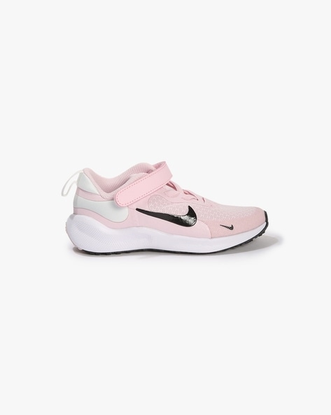 Nike kids sales pink shoes