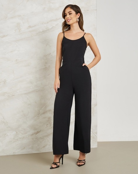 Buy Black Jumpsuits &Playsuits for Women by Styli Online