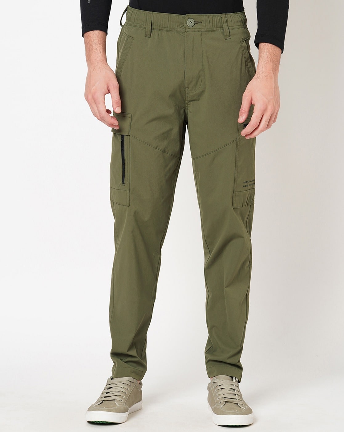 OHOTORO Nylon Cargo Pants ivory - パンツ