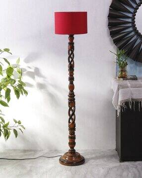 devansh Wooden Lightining Floor Lamp with Shade-picture-39