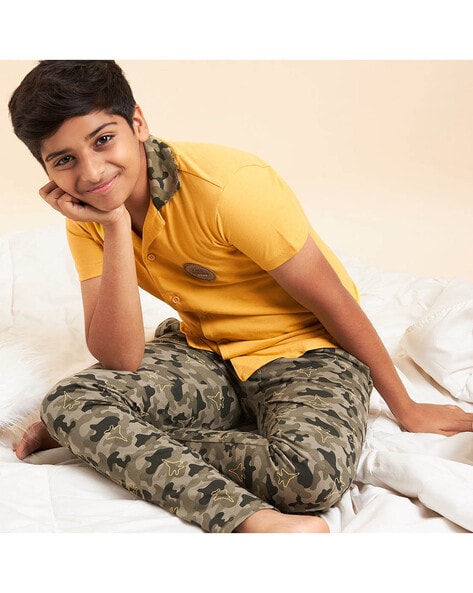 Boys best sale mustard pants