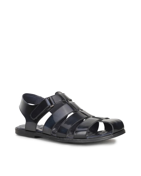 White Walkers Men's Black Leather Ethnic Sandals - 06 UK : Amazon.in:  Fashion