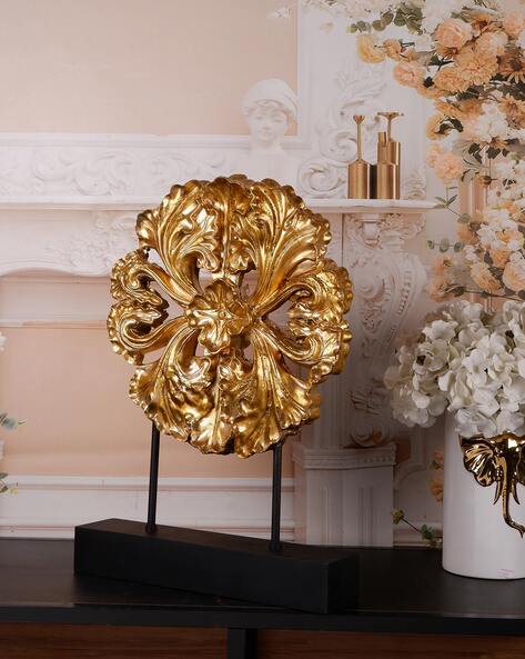 Buy Gold Showpieces & Figurines for Home & Kitchen by THE WHITE