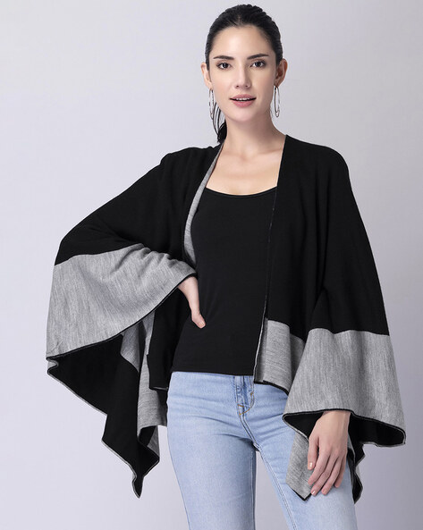 Faballey Women Regular Fit Front-Open Shrug