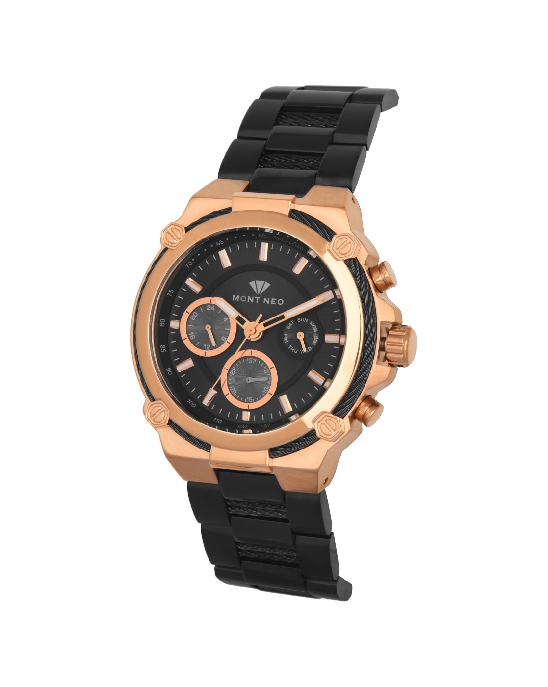 Mont neo watches online rose gold