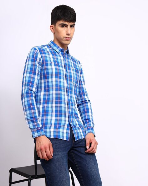 Lee Checked Slim Fit Shirt