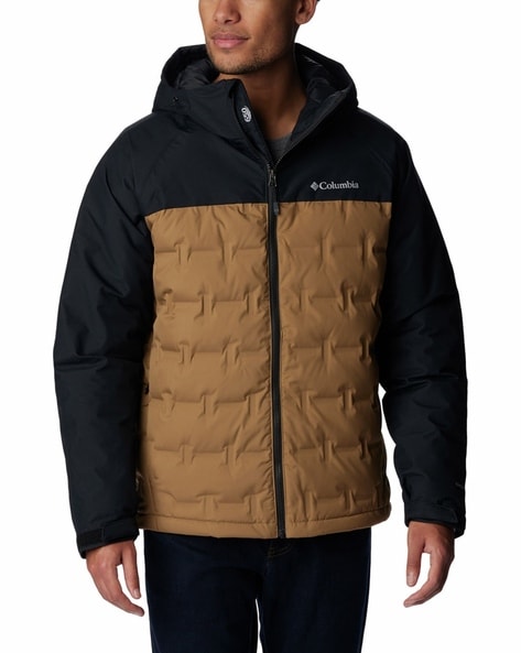 Brown deals columbia jacket