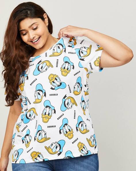 Donald duck t store shirt women's india