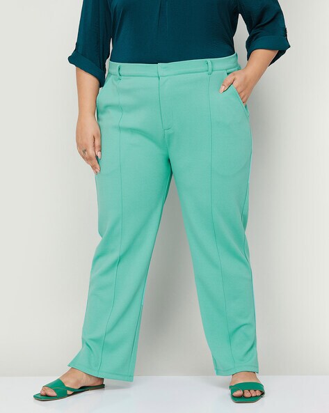 Black Roma Plain Women's Ladies Girls Casual Formal Trouser Pants at Rs  375/piece in New Delhi