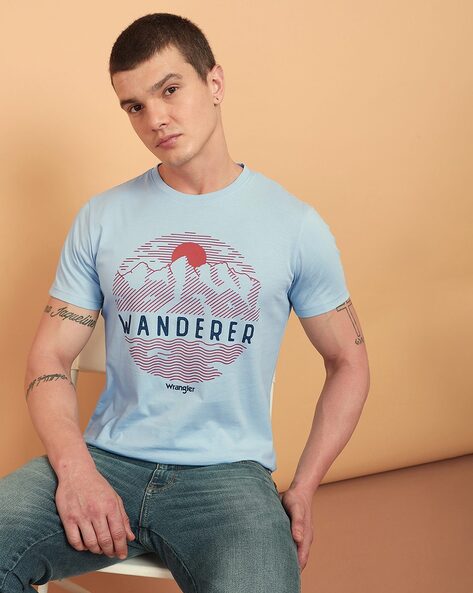 Wrangler Graphic Print Crew-Neck T-Shirt