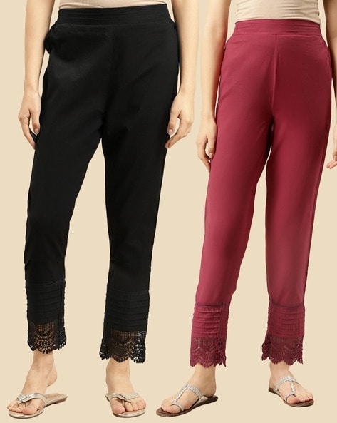 Slim fit five pocket trouser | Pants | Women's | Ferragamo US