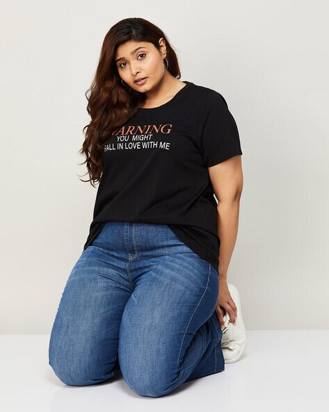 Plus size crew neck hotsell t shirts