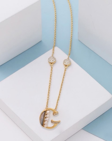 Initial Disc Necklace | Personalized Jewelry – Amanda Deer Jewelry