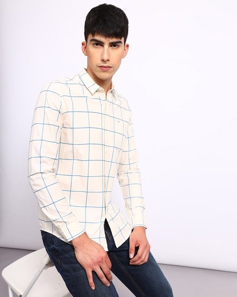 Lee Checked Slim Fit Shirt