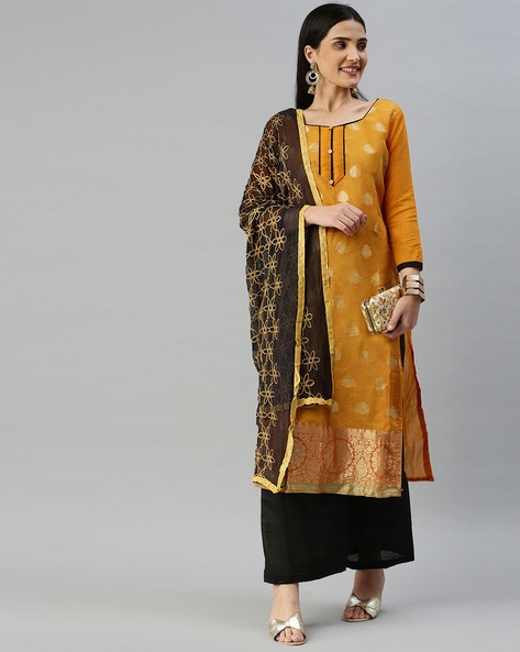 Women Woven Unstitched Dress Material Price in India