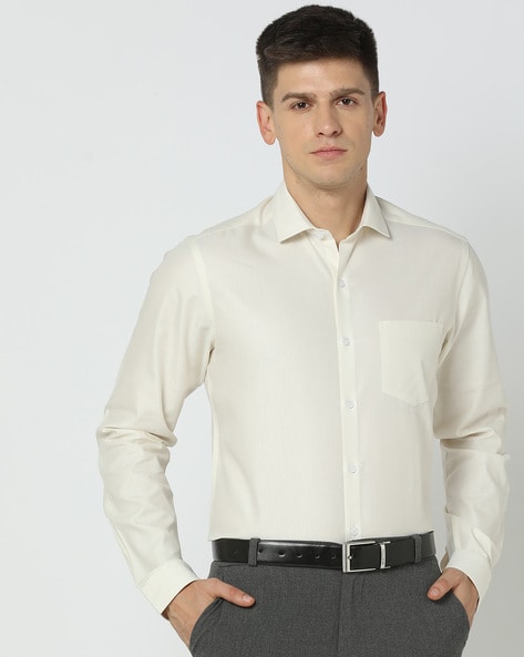 John Players Men Slim Fit Shirt