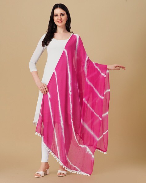 Tie & Dye Dupatta Price in India