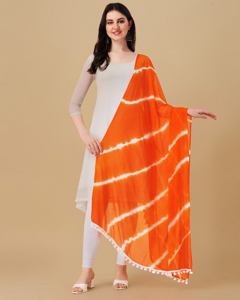 Tie & Dye Dupatta Price in India