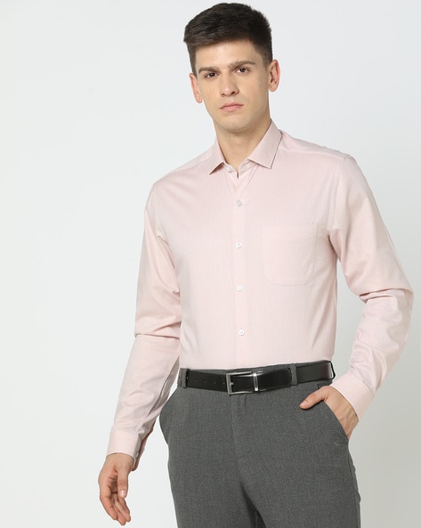 John Players Men Slim Fit Shirt