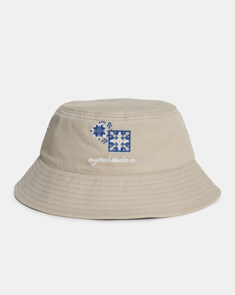 Men Embroidered Bucket Hat