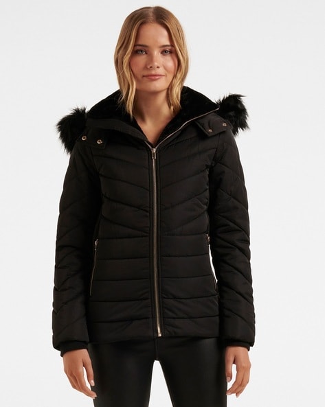 Buy Black Jackets Coats for Women by Forever New Online Ajio