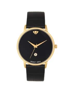 mont neo G1034E-L2204 Men Analogue Wrist Watch with Leather Strap-picture-52