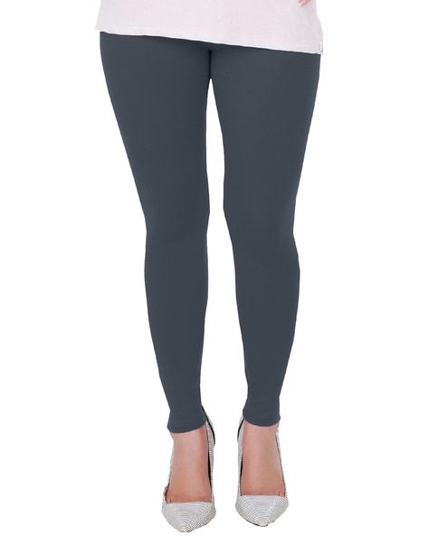 Buy Grey Leggings for Women by Plus Size Online | Ajio.com