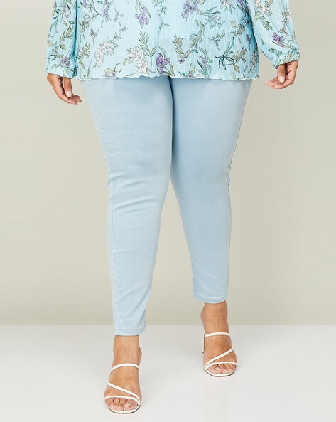 High-Rise Plus Size Skinny Jeans