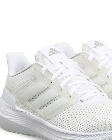 Adidas women's falcon running clearance shoe white