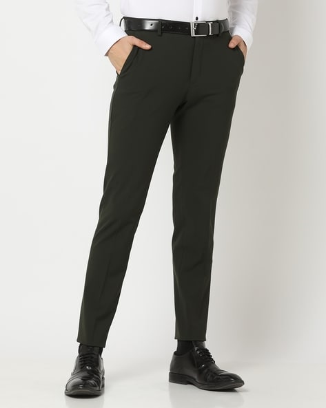 Buy Olive Green Trousers & Pants for Men by JOHN PLAYERS Online