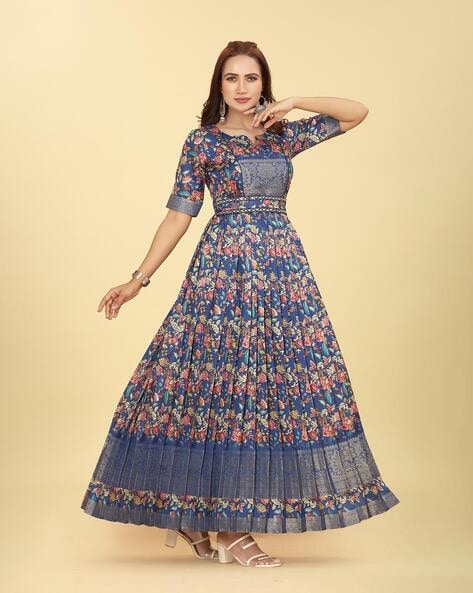 Buy Blue Dresses Gowns for Women by ODD BY chansi TRENDZ Online