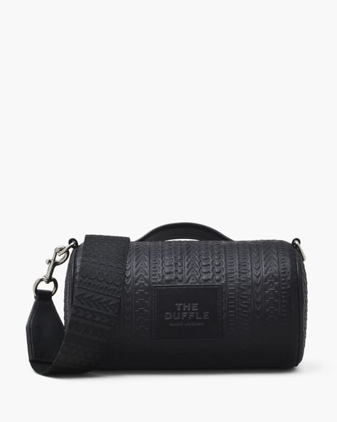 Buy MARC JACOBS The Monogram Debossed Mini Duffle Bag Black