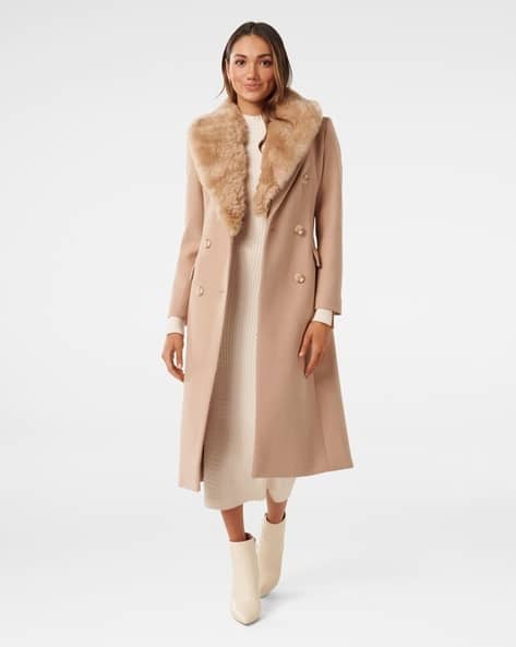 Women Faux-Fur Long Coat