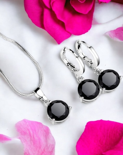 Shop Black Onyx Jewelry Set with great discounts and prices online - Jan  2024 | Lazada Philippines