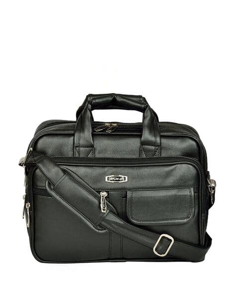 Padded Messenger Bag with Detachable Strap