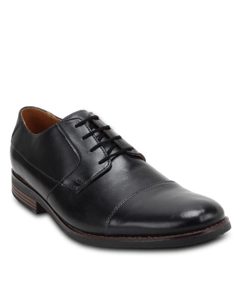 Lace Fastening Heeled Derbys