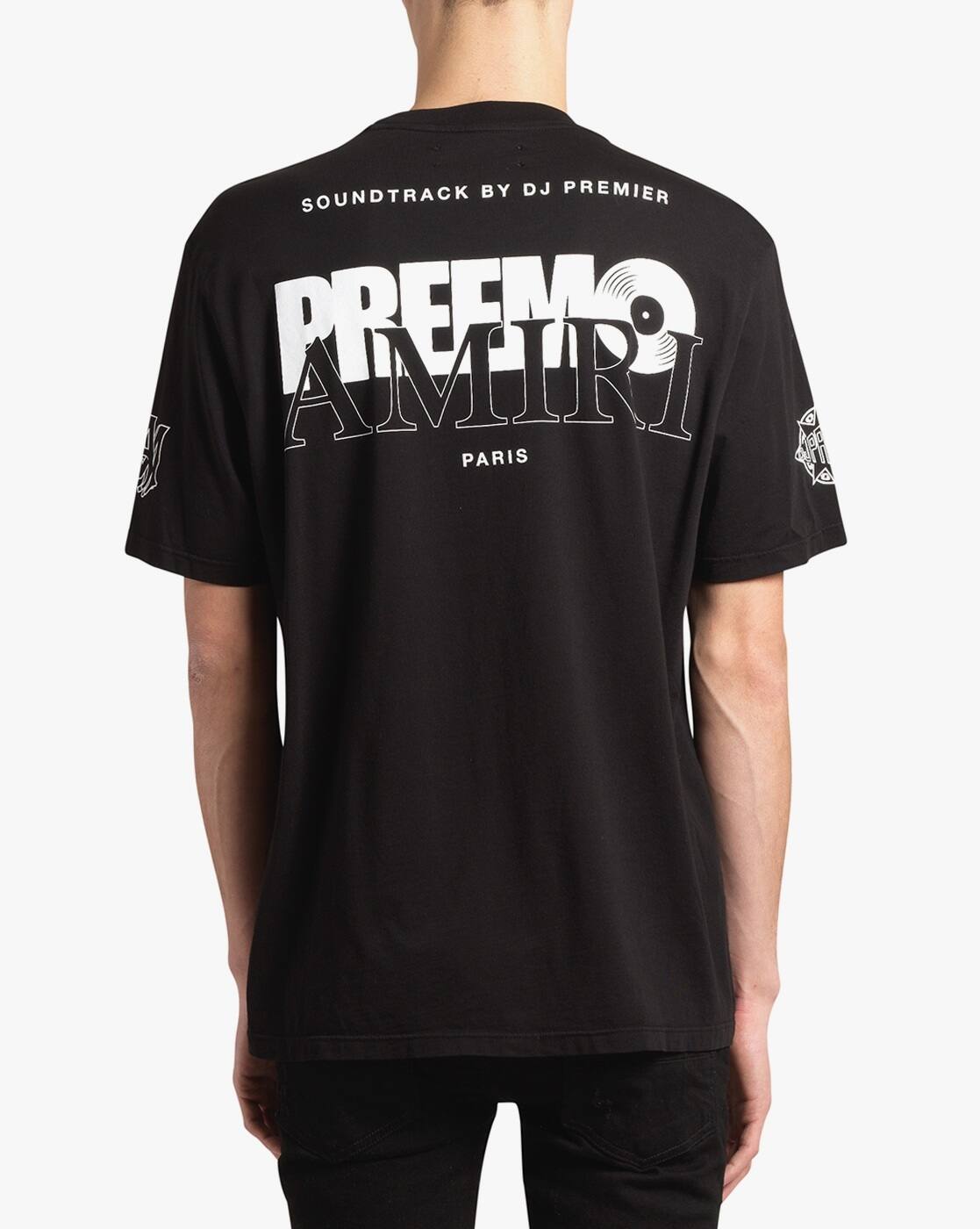 Buy AMIRI Preemo Cotton Regular Fit T-Shirt | Black Color Men | AJIO LUXE