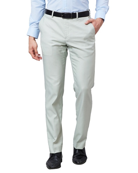 Buy Park Avenue Men Smart Slim Fit Formal Trousers - Trousers for Men  25754098 | Myntra