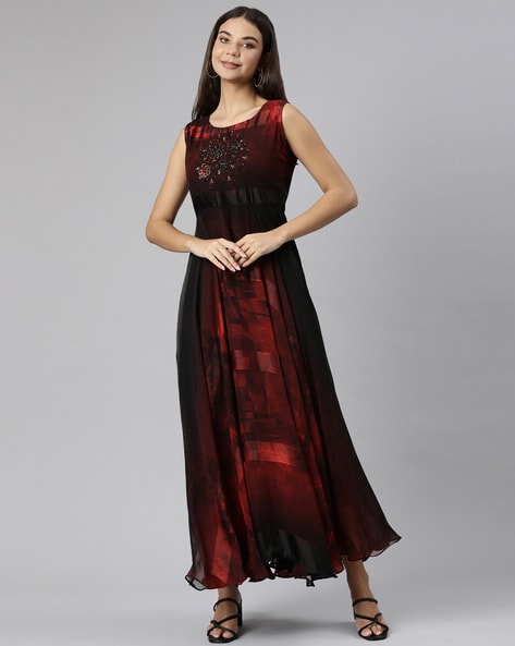 Neerus Long Party Gown