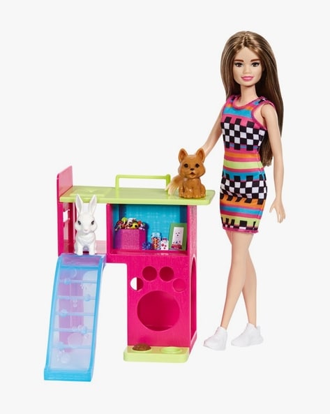 Barbie Doll Pet Playset