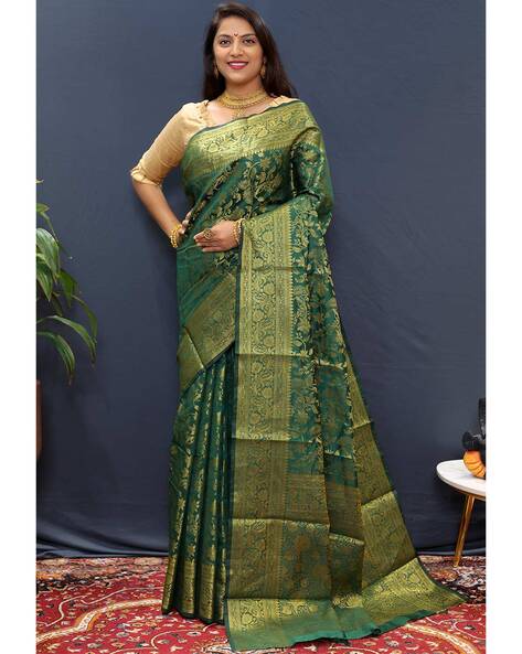 Buy Rust Sarees for Women by Saree mall Online | Ajio.com