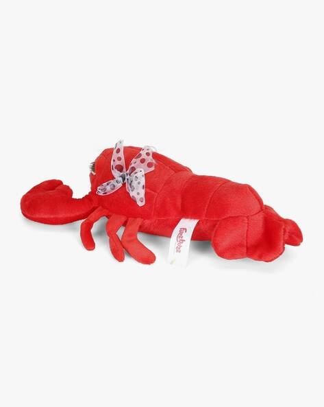 The Petting Zoo Lobster Stuffed Animal - 14 Inch Realistic Sea Life Plush Toy For Kids
