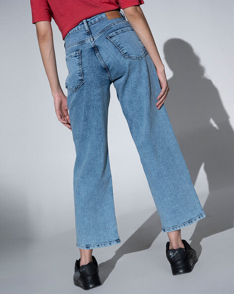 baggy jeans women ajio