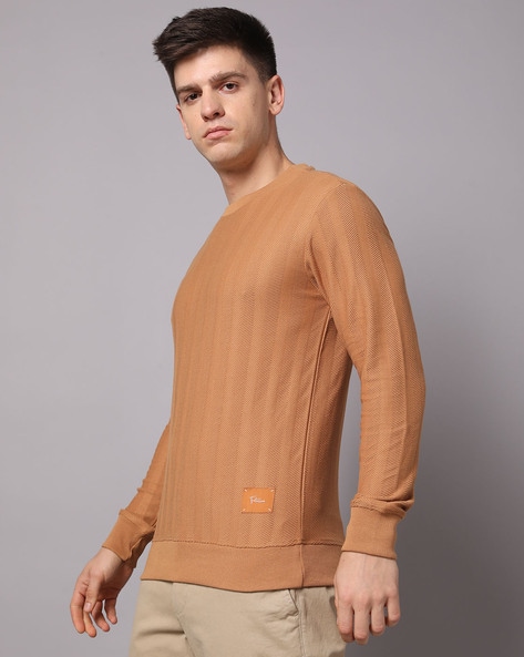 Tan sales sweatshirt mens