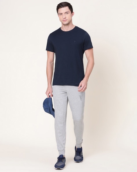 VAN HEUSEN Athleisure Smart Tech And Easy Stain Release Solid Men Grey  Track Pants - Buy VAN HEUSEN Athleisure Smart Tech And Easy Stain Release  Solid Men Grey Track Pants Online at